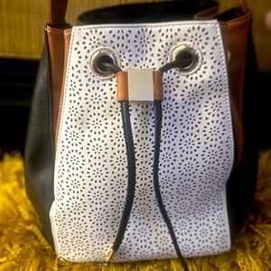 Retro Just Fab Crossbody Faux Leather Bag